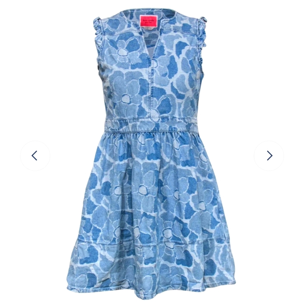 Kate Spade Peony Denim Dress